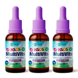 MultiVits Kids 30ml - Vitaminas e Minerais Sabor Tutti-Frutti
