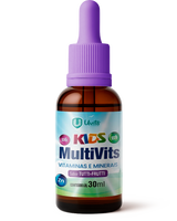 MultiVits Kids 30ml - Vitaminas e Minerais Sabor Tutti-Frutti
