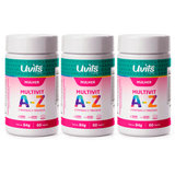 Multivitamínico A-Z para Mulheres – Energia, Imunidade e Equilíbrio Nutricional – 60 Comprimidos