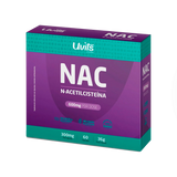 NAC - Acetilcisteina 600mg 60 Cápsulas