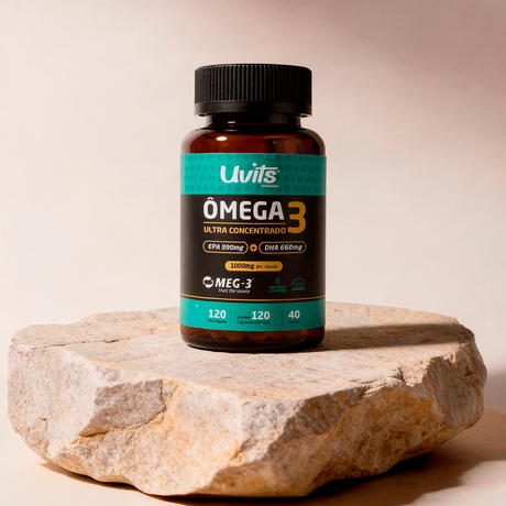 Omega 3 Ultra Concentrado 120 Capsulas Uvits
