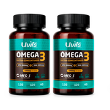 Omega 3 Ultra Concentrado 120 Capsulas Uvits