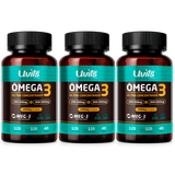 Omega 3 Ultra Concentrado 120 Capsulas Uvits
