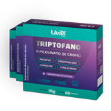 Triptofano + Picolinato de Cromo 60 Capsulas Uvits