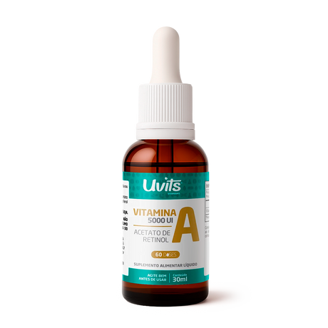 Vitamina A 5000UI - Acetato de Retinol - 30ml