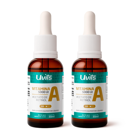 Vitamina A 5000UI - Acetato de Retinol - 30ml