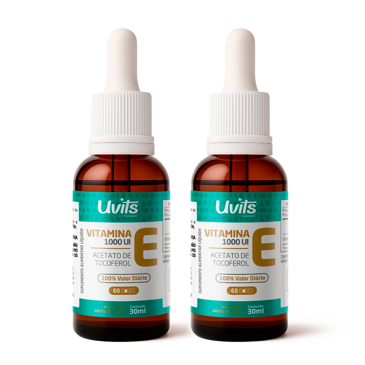 Vitamina E 1000UI - Acetato de Tocoferol - 30ml