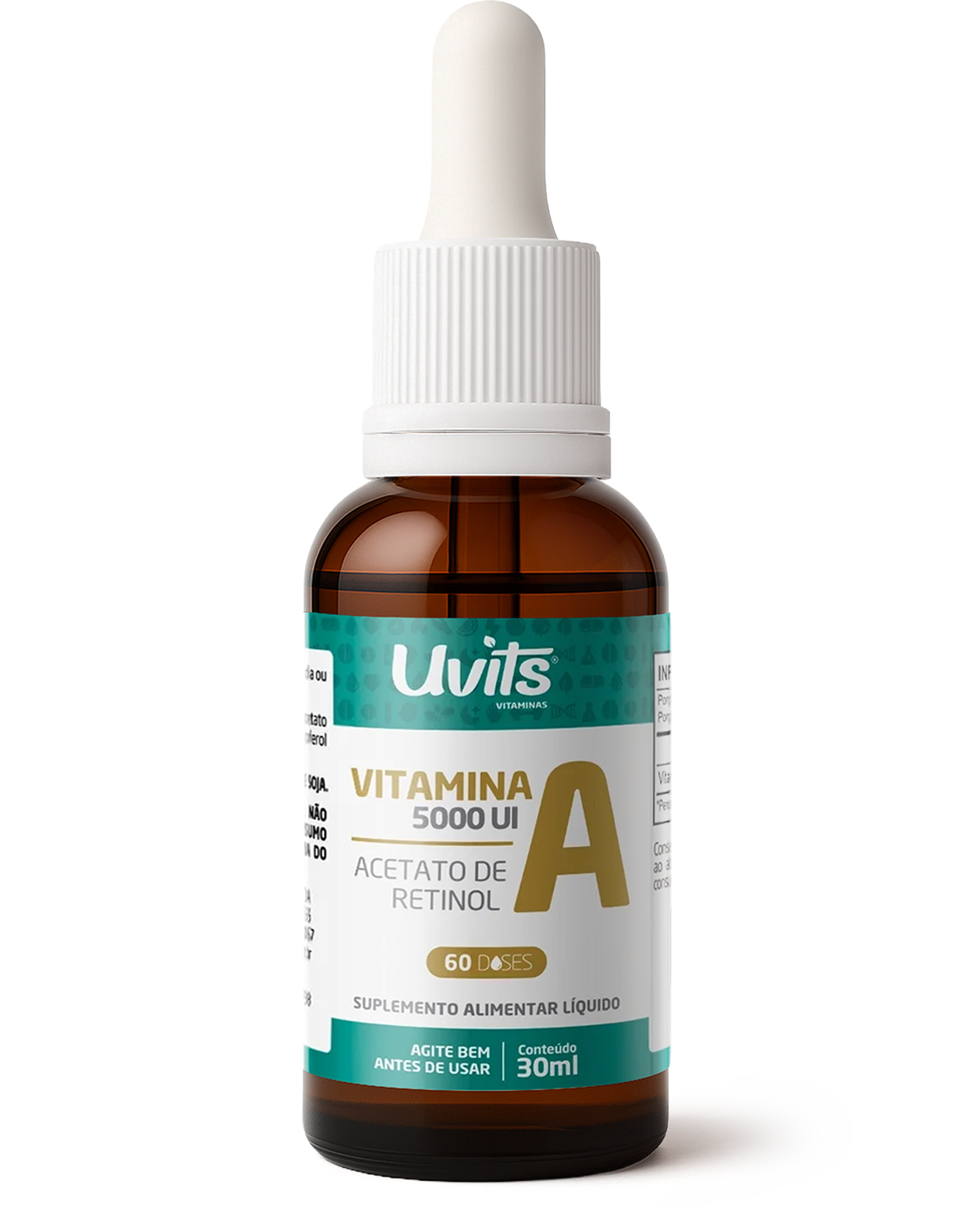 Vitamina A 5000UI - Acetato de Retinol - 30ml