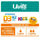 Vitamina D3 1000UI K2 24mcg Kids – 600 Doses 20ml