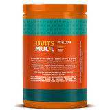 Mucil Psyllium (Sabor Laranja) - Fibra Alimentar para Intestino - 174g