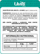 Boro - Tetraborato de Sódio Decahidratado 75,33mg - 60 Caps