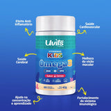 Ômega 3 Kids 60 Capsulas Uvits